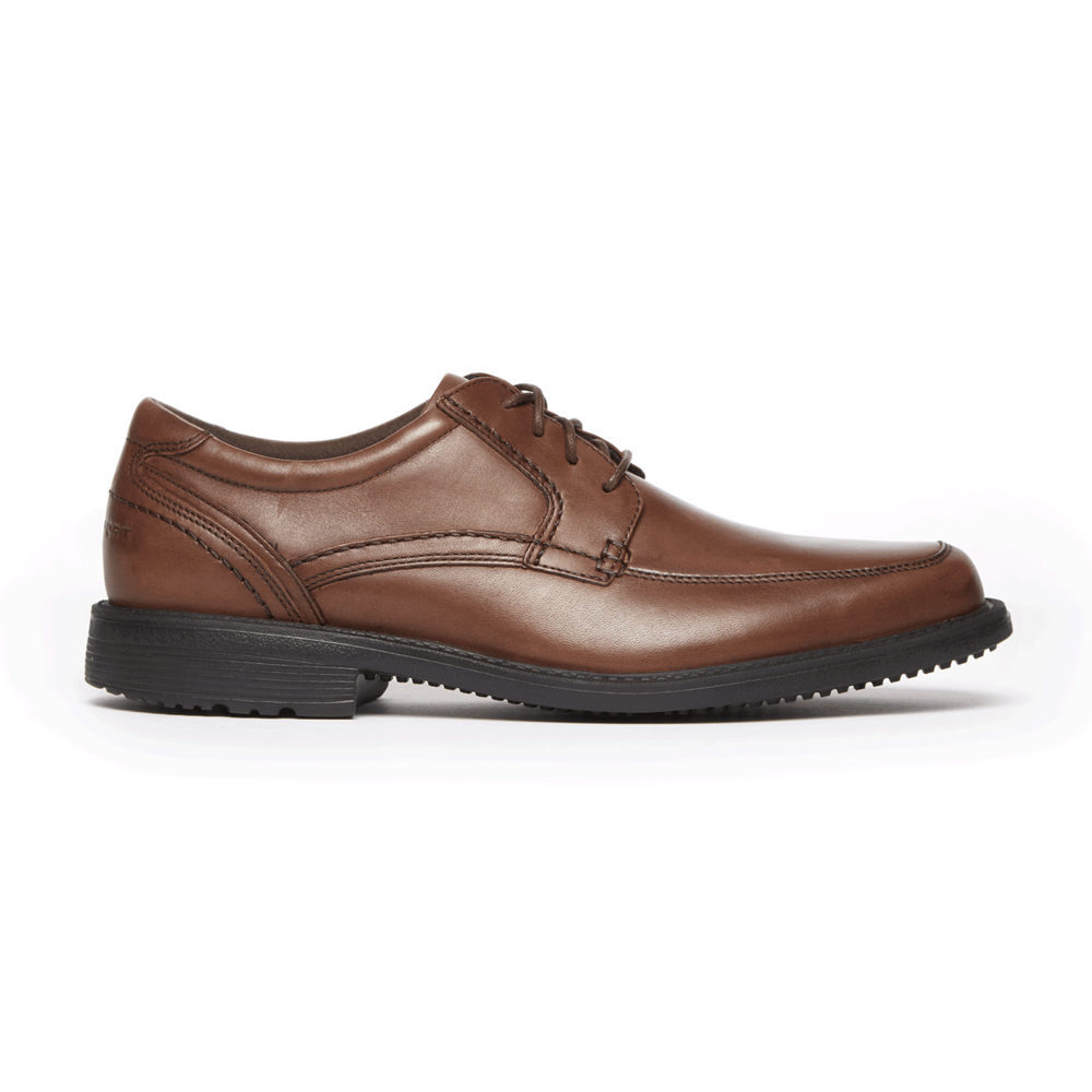 Rockport Snøre Sko Herre Brune - Style Leader 2 Apron Toe - CNUM01697